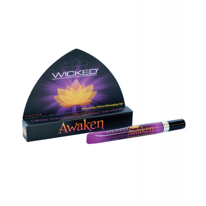 Wicked Sensual Care Awaken Stimulating Clitoral Massaging Gel - .3 oz