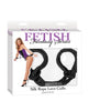 Load image into Gallery viewer, Fetish Fantasy Silk Rope Love Cuffs Set Black For Beginners
