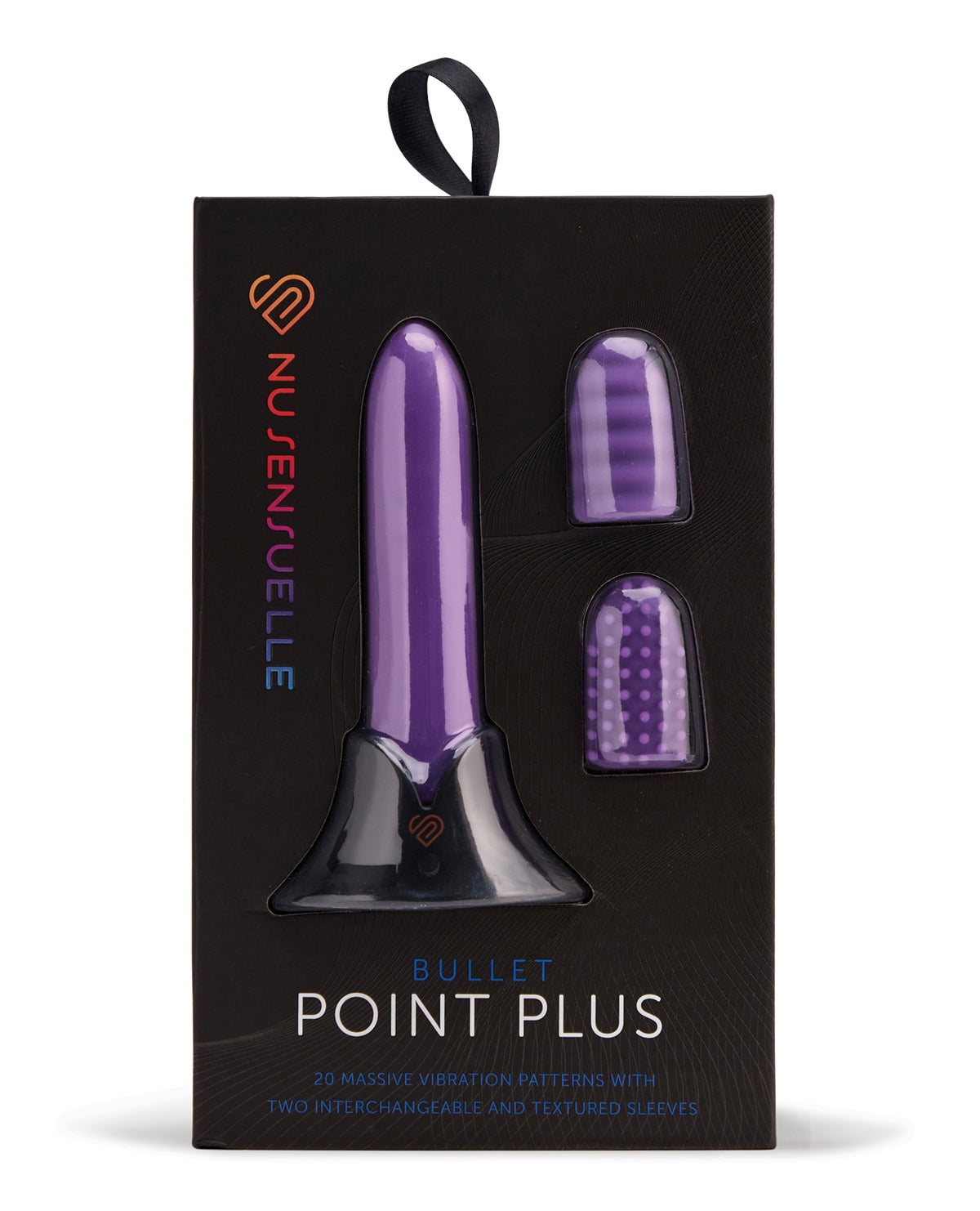 Nu Sensuelle Point Plus wielokrotnego ładowania kulka - fioletowy