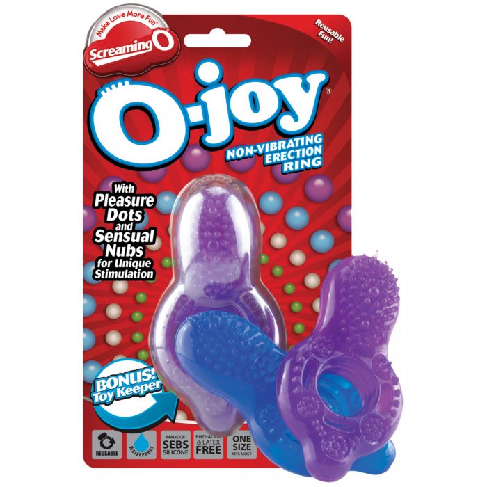 Screaming O Joy Non Vibrating Stimulation Ring For Solo Or Partner Play