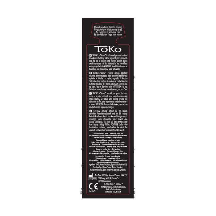 Shunga Toko Aromatyczny Lubrykant - 5.5 oz Kokosowe Ekscytacje