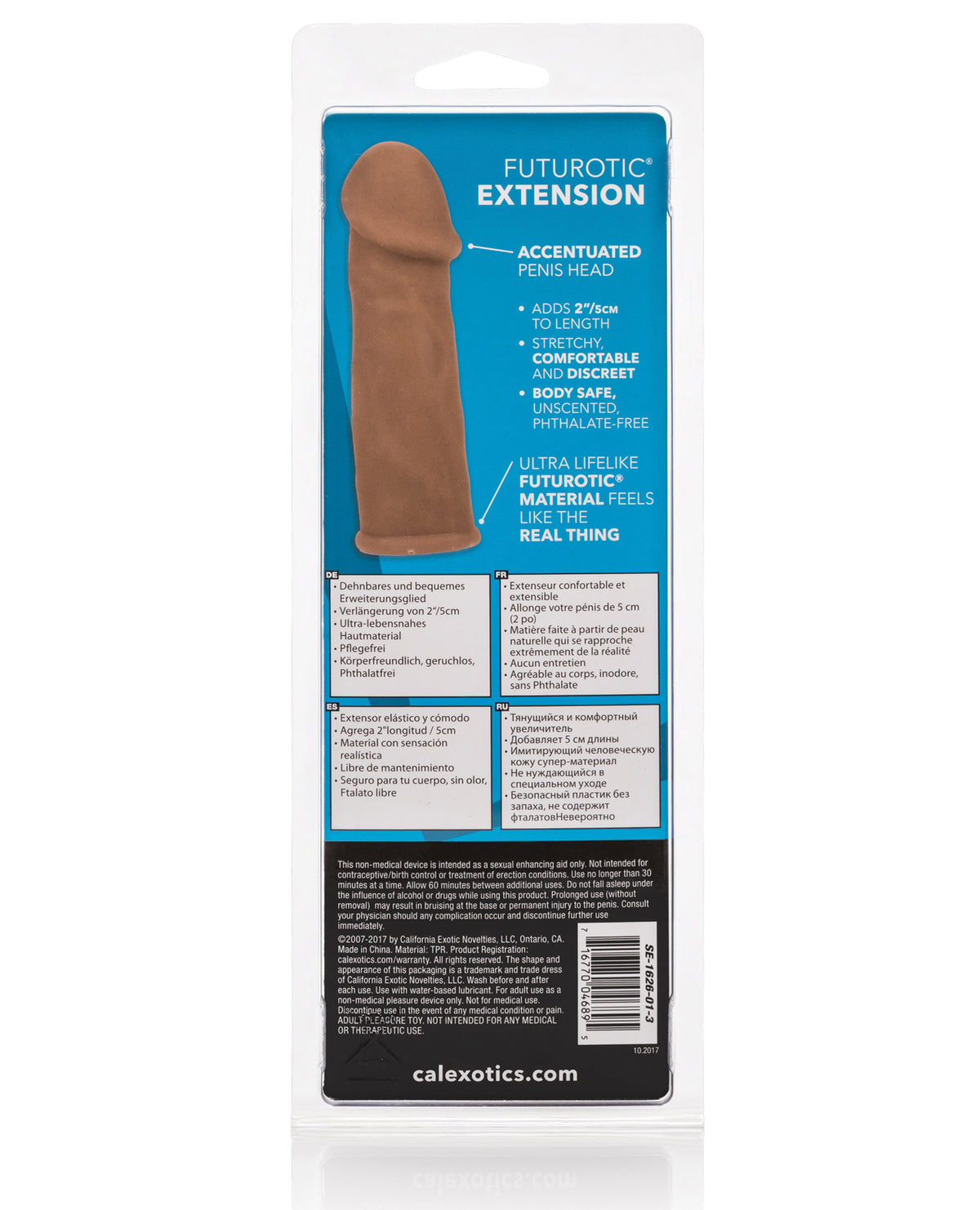 Futurotic Penis Extender - Brown Futurotic Penis Extender - Brown