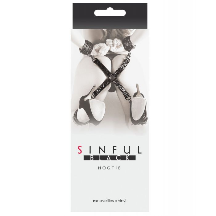 Sinful Hogtie - Black