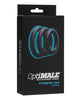 Bild in den Galerie-Viewer laden, OptiMale Thick C Ring Kit Silicone Set Black 32mm 38mm 42mm

