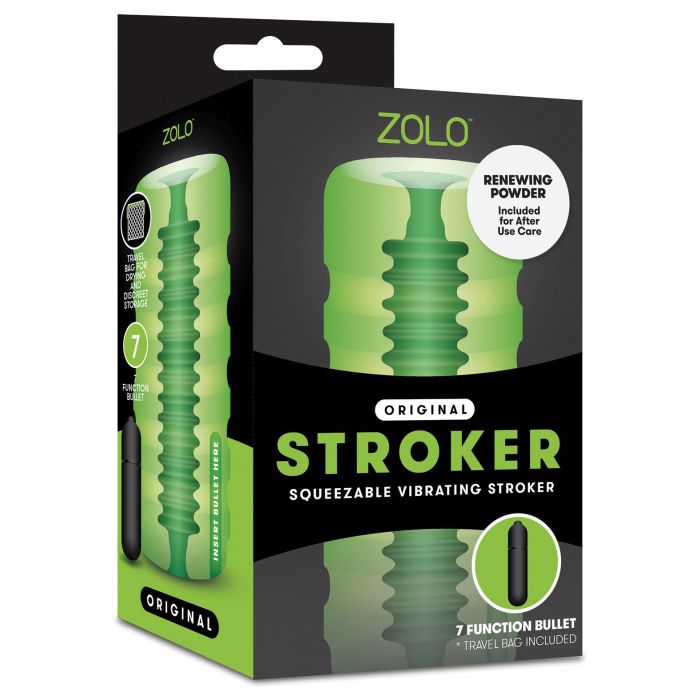 ZOLO Original Squeezable Vibrating Stroker