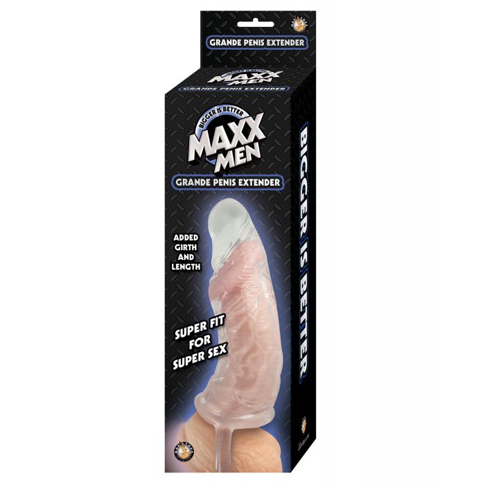 Maxx Men Grote Penis Sleeve - Doorzichtig