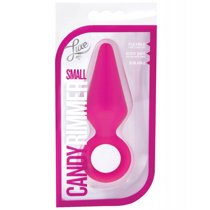 Blush Luxe Candy Rimmer Small Fuchsia Anal Plug Silicone