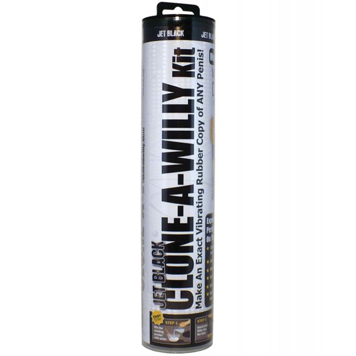 Kit Clone-A-Willy Vibrador - Negro Jet