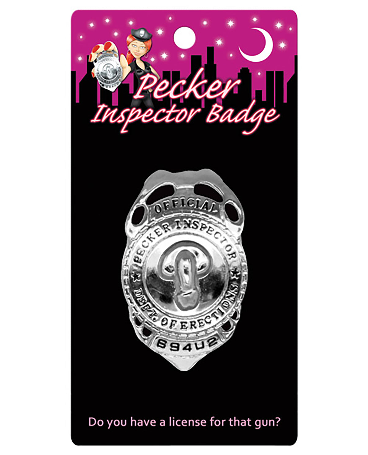 Placa de Inspector Pecker