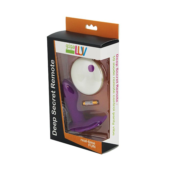 GigaLuv Deep Secret Remote - Purple