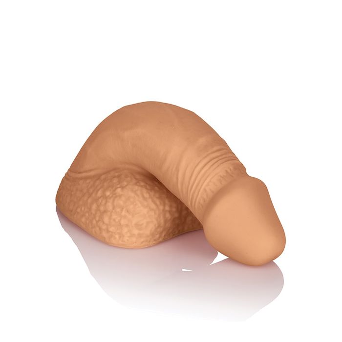 Packer Gear pene de silicona para empacar de 5" - color canela