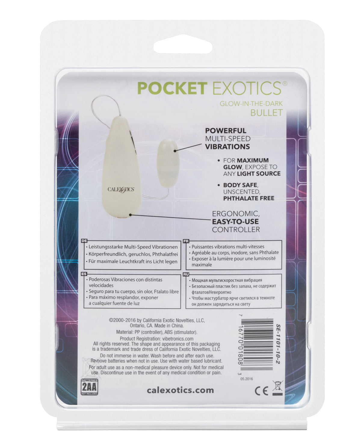 Pocket Exotics lysande i mörkret kula