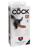 Load image into Gallery viewer, King Cock Strap-On Harness w/6" Cock - Tan
