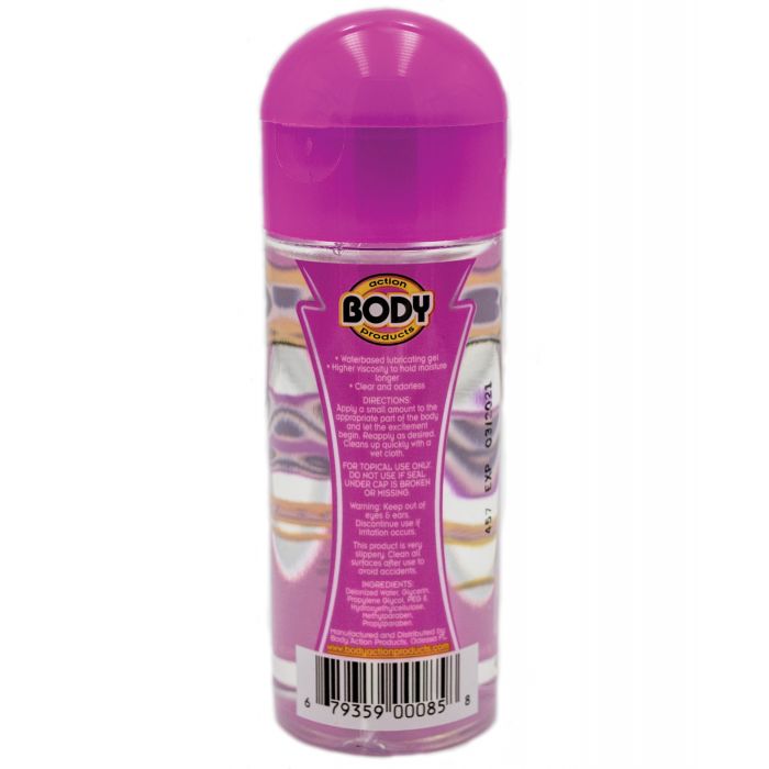 Body Action Supreme watergebaseerde gel - fles van 2,3 oz