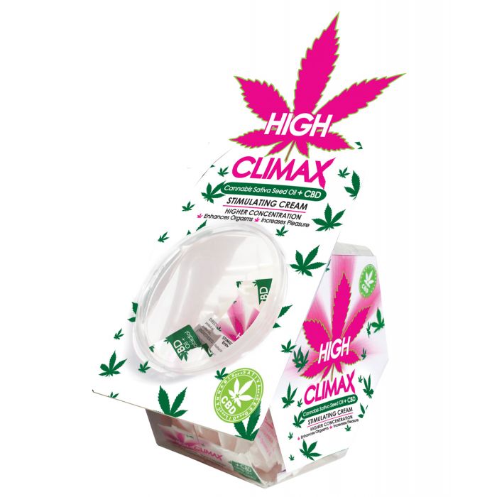 Stimulant Feminin High Climax cu Ulei de Semințe de Cânepă Plic Eșantion - Bol de 50