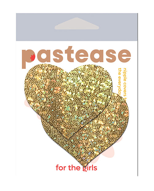 Pastease Corazón con Brillantina - Oro T/U