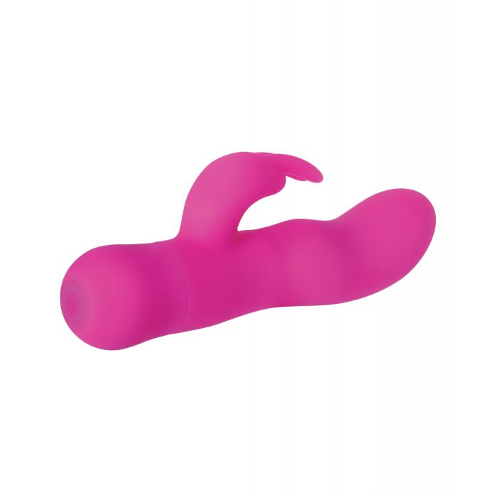 Evolved Sugar Bunny Pink Silicone Vibrator With 10 Speeds And Rabbit Ears
