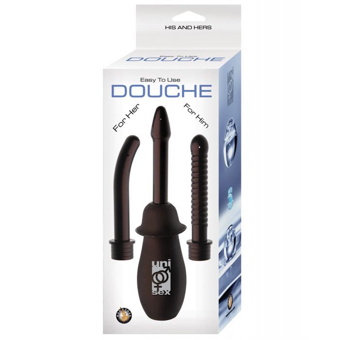 His & Hers Easy To Use Douche - Black