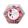 Load image into Gallery viewer, Jelique Nipple Nibblers Tingle Balm Mini Fishbowl - 3 g Asst. Flavors Bowl of 36
