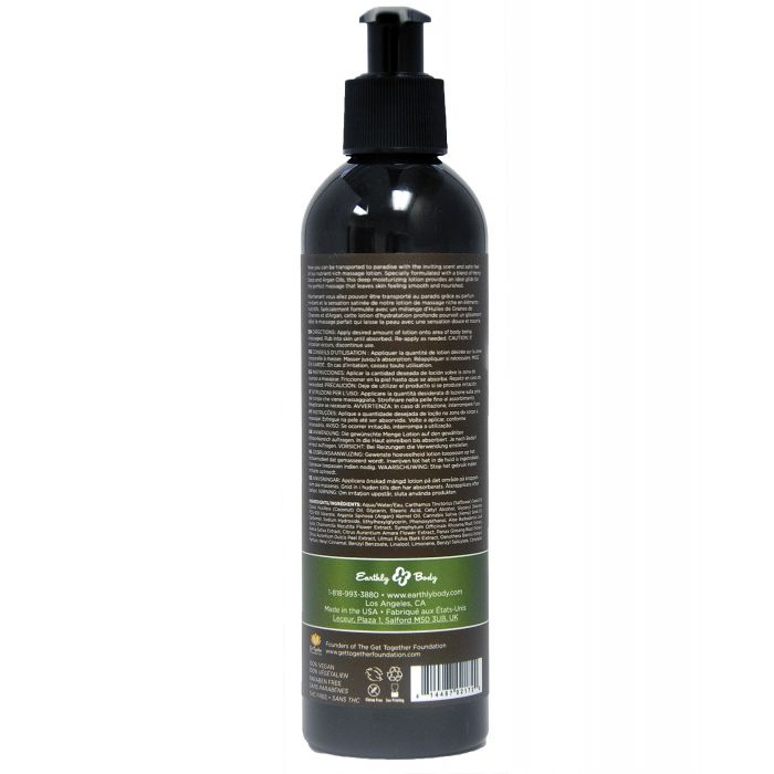 Earthly Body Konopny Balsam do Masażu z Nasion Konopi - 8 oz Naked in the Woods