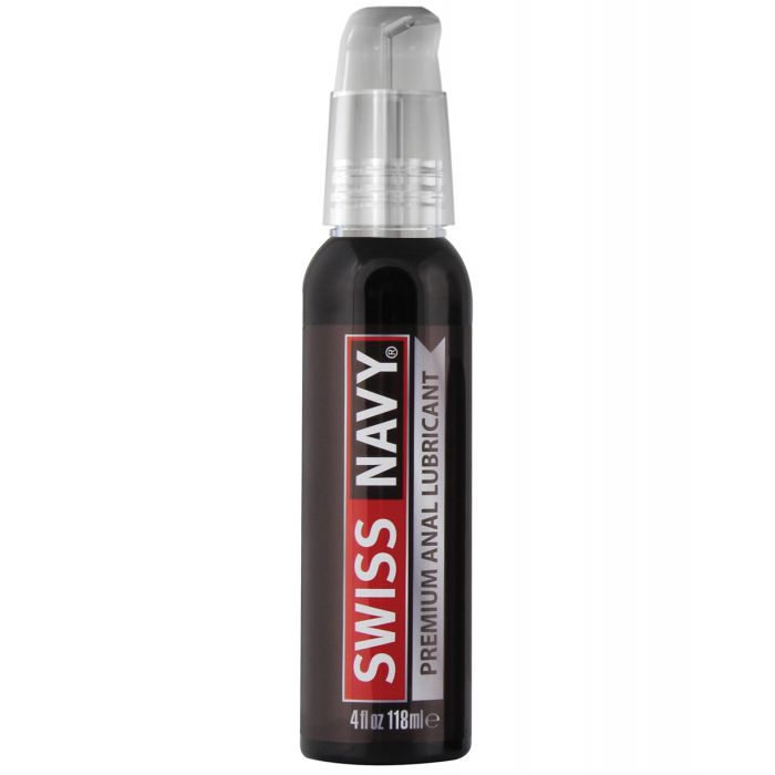 Swiss Navy Silicone Based Anal Lubricant - 4 oz
