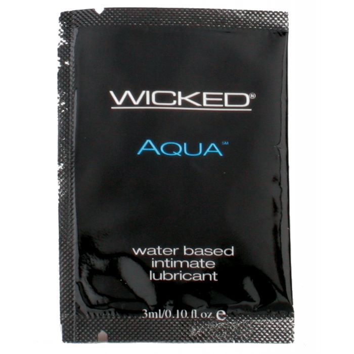 Wicked Sensual Care Aqua Λιπαντικό με Βάση το Νερό - 0,1 ουγγιά Άοσμο