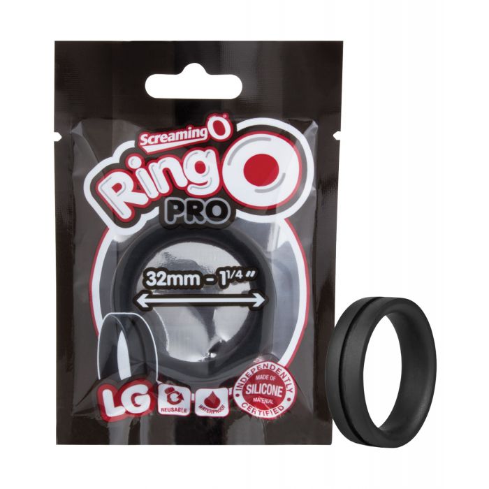 Screaming O RingO Pro Groß - Schwarz
