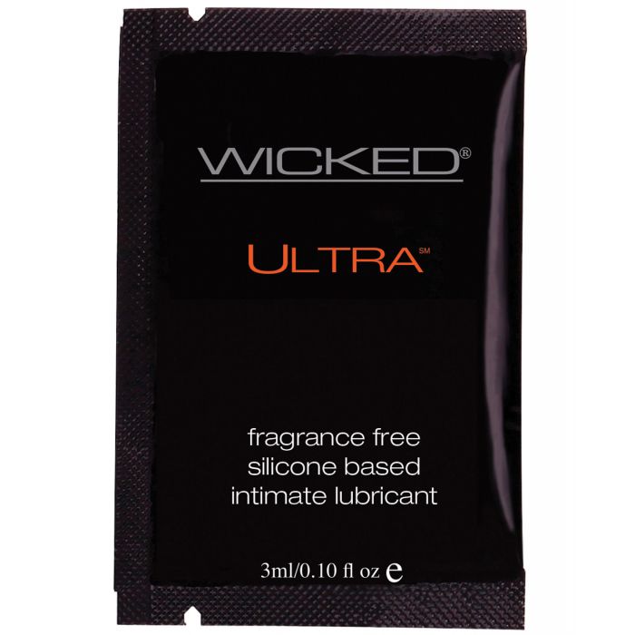 Wicked Sensual Care Ultra Silicone Based Lubricant - .1 oz Fragrance Free