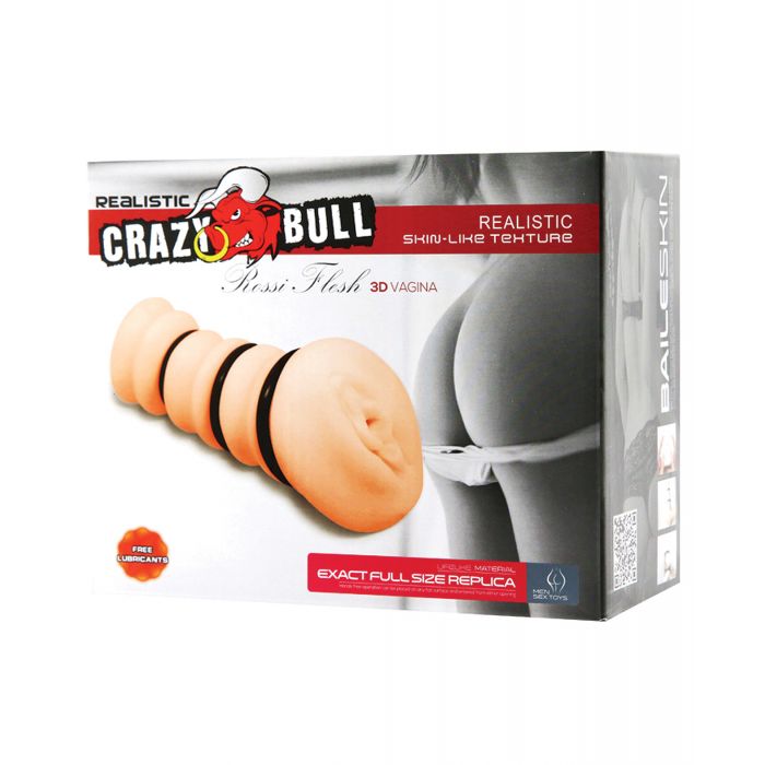 Manchon masturbateur vagin Crazy Bull Rossi - Chair