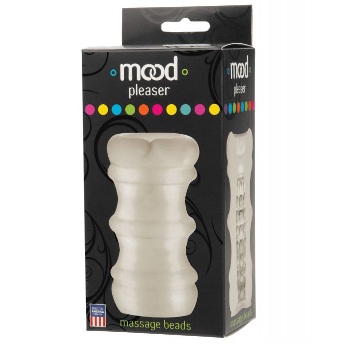 Mood Ultraskyn Massage Beads Stroker Frost Textured Internal Stroker