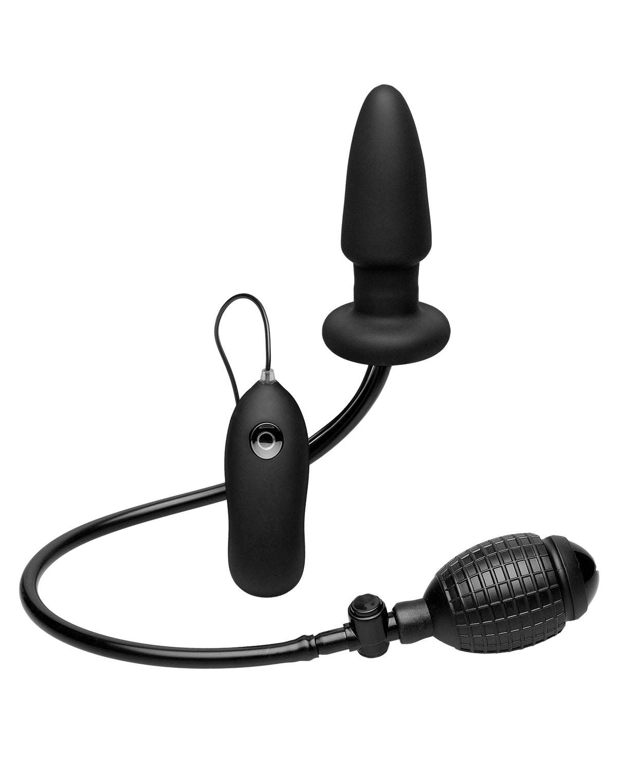 Plug Anal Inflvel Vibratrio Deluxe Wonder - Multi Velocidade Plug Anal Inflvel Vibratrio Deluxe Wonder - Multi Velocidade