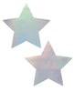 Load image into Gallery viewer, Pastease Hologram Star - Silver O/S
