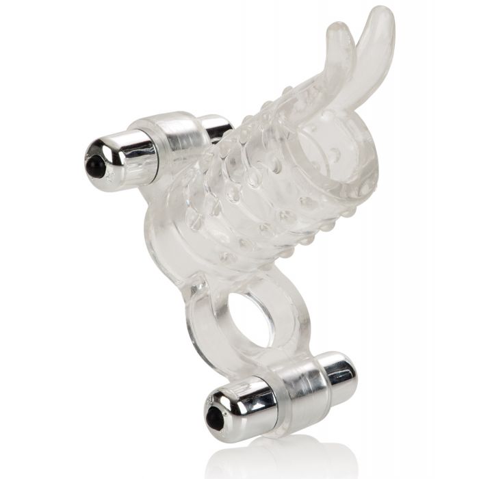 Endless Desires Couples Enhancer Clear Dual Vibrating Bullets