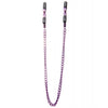 Load image into Gallery viewer, Shots Ouch Adjustable Nipple Clamps w/Chain - Purple
