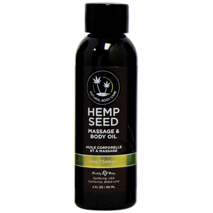 Aceite de masaje y corporal Earthly Body - 2 oz Nag Champa