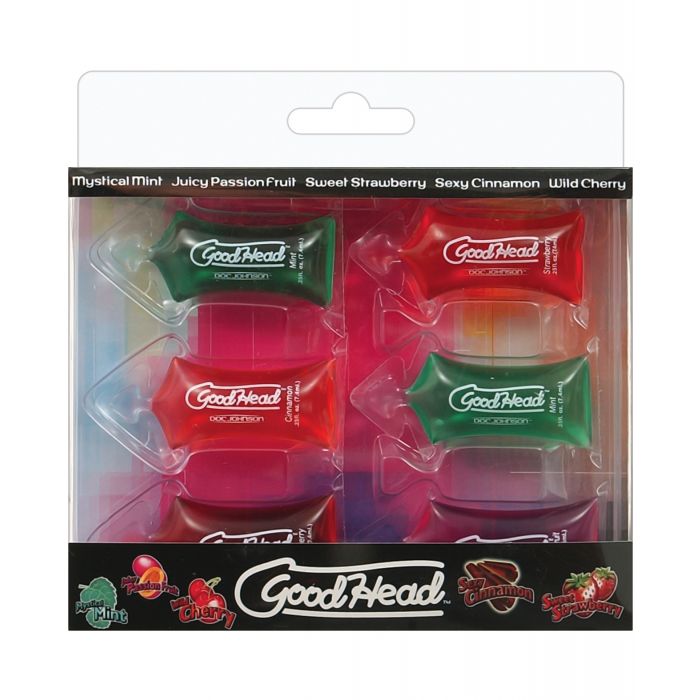 GoodHead - .25 oz Pillow Asst. Flavors Pack of 6