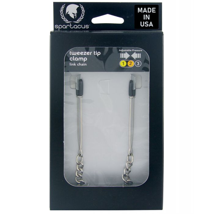 Spartacus Adjustable Tweezer Clamps w/Link Chain