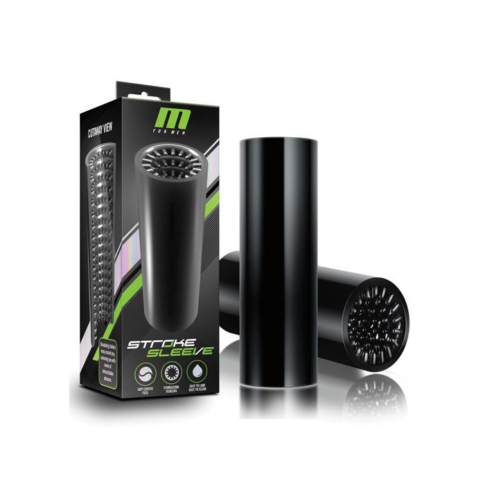 Blush M für Herren Stroke Ärmel - Schwarz