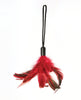 Carica l'immagine nel visualizzatore Galleria, Mini frustino Pleasure Feather Rose con piume di gallo per preliminari sensuali giocattolo per adulti
