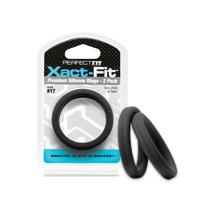 Perfect Fit Xact Fit #17 - Black Pack of 2