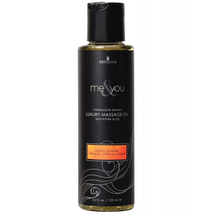 Sensuva Me & You Olio da Massaggio - 4.2 oz Lussuria in Paradiso