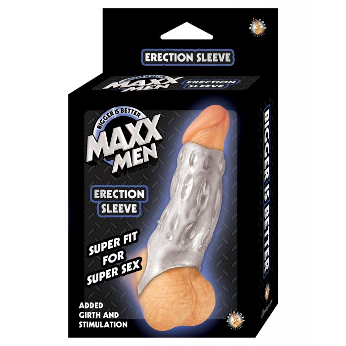 Funda para erección Maxx Men - Transparente
