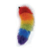 Load image into Gallery viewer, Rainbow Foxy Tail Butt Plug
