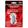 Carica l&#39;immagine nel visualizzatore Galleria, Frisky Finger Light Up Vibrating Finger Bullet - Clear
