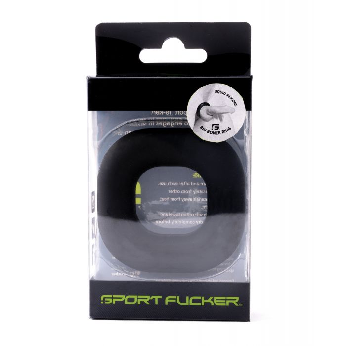 Sport Fucker Big Boner Ring - Black