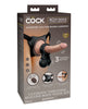 Load image into Gallery viewer, King Cock Elite Ultimate Vibrating Silicone Body Dock Kit w/Remote

