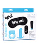 Carica l'immagine nel visualizzatore Galleria, Bang! Duo Blast Remote Control Cock Ring &amp; Butt Plug Vibe Kit - Blue

