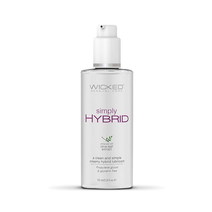 Lubricante Híbrido Simple Wicked Sensual Care - 2.3 oz