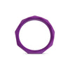 Carica l'immagine nel visualizzatore Galleria, Blush Wellness Geo C Ring Purple Puria Platinum Cured Silicone No Slip Matte
