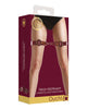 Încărcați imaginea în vizualizatorul Galerie, Shots Ouch Halo Thigh Cuffs - Burgundy

